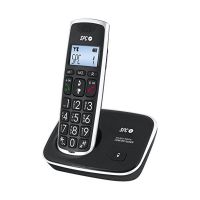 spc comfort kaisser telefono inalambrico negro