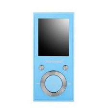 Reproductor MP3 Intenso Video Scooter BT 16 GB LCD USB 2.0 Azul Auriculares incluidos