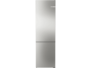 Frigorífico combi - Bosch KGN39VIEB, Total NoFrost, 203 cm, 368 l, Cajón VitaFresh, Perfect Fit, Acero antihuellas