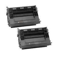 compatible multipack hp laserjet enterprise flow mfp m631h printer toner cartridges 2 pack -cf237y
