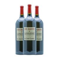 jeff carrel vino tinto les darons vin botella magnum 15 l 14 vol pack de 3 unidades