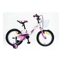 bicicleta infantil 16 umit alice blanca-rosa