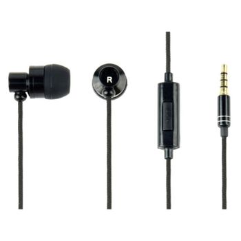 Gembird Paris Auriculares Metálicos con Micrófono Negros