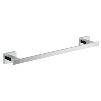 Soporte De Toallas De Pared De 35cm En Acero Inoxidable Cromado | Atenas