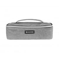 bolsa para alimentos foody gris oscuro 28x10x8 cm