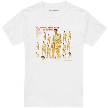 Elvis Presley Camiseta 50 Million Fans para hombre