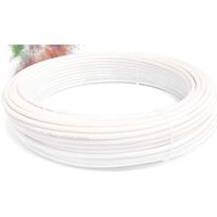 superfog rollo de 100 metros de tuberia fabricada en poliamida medida 14 alta resistencia presion de rotura 140 bar color blanco