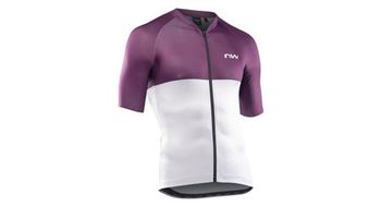 Maillot de manga corta northwave blade gris morado