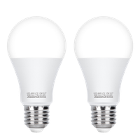 aigostar bombilla con sensor de movimiento bombilla led e27 a60 12w equivalente a 81w luz blanca 6500k 1170 lm automatica bombilla e27 detector de movimiento no regulable 2 unidades