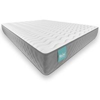 colchon viscoelastico 67x190 cm 24cm firmeza media con tejido strech reversible  fabricado en espana nalui gredos gris