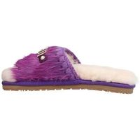 mou pantuflas slide slipper long hair p para mujer