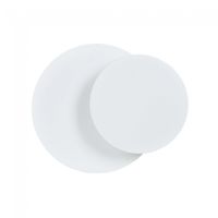 aplique de pared aura blanco