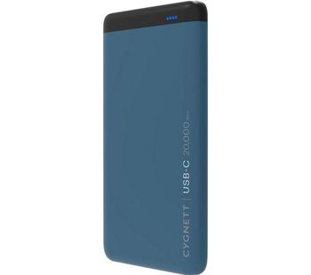 CYGNETT ChargeUp Pro Portable Power Bank - Blue, Blue