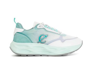 zapatillas running de tejido aquamarine 37