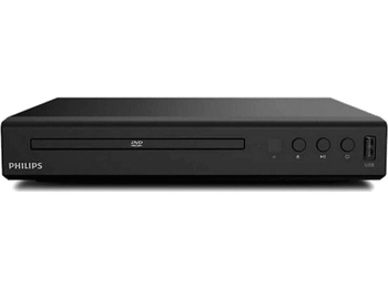 Reproductor de DVD - Philips TAEP20016, HDMI, Audio dolby MP3, AMM, Negro