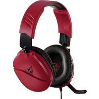 turtle beach recon 70n 20 gaming headset - red red