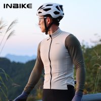maillot de ciclismo para hombre inbike corte ajustado manga larga forro polar termico ropa de ciclismo con cierre completo camiseta de ciclismo para clima frio ropa para ciclismo de carretera