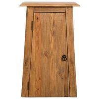 mueble de pared para bano  armario de bano madera maciza de pino 42x23x70 cm