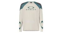 camiseta de manga larga oakley seeker edge blanca