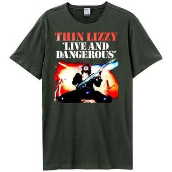 Amplified Clothing Camiseta manga larga Live And Dangerous para mujer