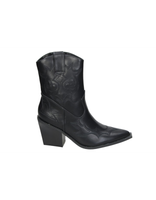 botines camperos negros buonarotti s5570 para mujer 38