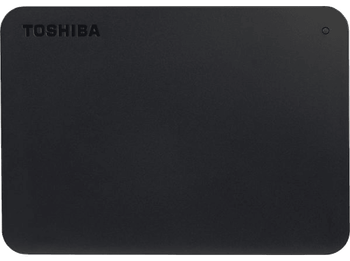 Disco duro externo 2 TB- Toshiba Canvio Basics, USB 3.0, HDD, Negro