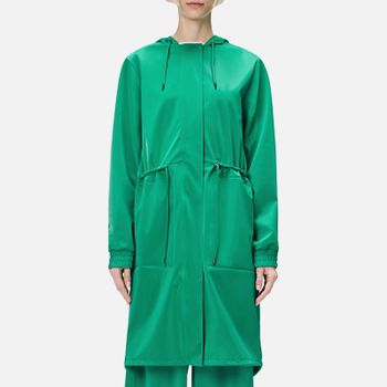 Rains String W Matte-Shell Parka Coat - L