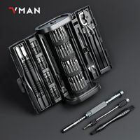juego de destornilladores de precision 72 en 1 puntas magneticas kit de herramientas de reparacion manual para iphone pc reloj computadora regalo abrebotellas