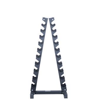 Soporte Vertical Pequeño Mancuernas Goma (10 Pares)