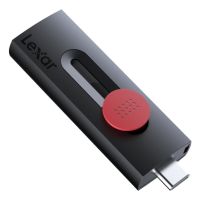 pendrive lexar 256gb usb 32 gen 1 type-atype-c negro 130mbs deslizante