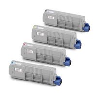 oki  4539620104 full set original toners 4 pack