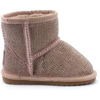 colors of california botines stivaletto pelo strass pink hcyk055-f19 para nino
