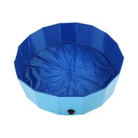 unusual- piscina plegable para perros piscina azul 80x20 cm 120x30 cm bano para mascota banera para perros gatos verter agua facilmente perro bano piscina permite que las mascotas se diviertan
