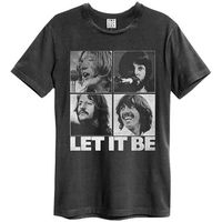 amplified clothing camiseta let it be vintage para mujer