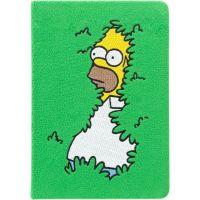 cuaderno premium homer en arbusto los simpsons a5