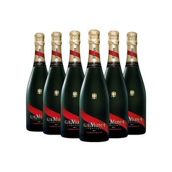 G.h Mumm Gran Cordon Rouge Brut 6 Pack.  Francia Champagne 450 Cl. 12.0º