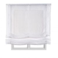estores plegables estor paqueto liso sin varillas para ventanas blanco 150x175 cm