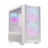 caja einarex pulse pm150 rgb blanca vidrio templado micro-atx rgb