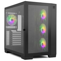 nox hummer astra argb cristal templado usb 30 negra