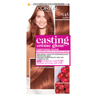 loreal paris casting creme gloss 645 amber hair dye