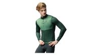 camiseta de manga larga ale dual gravel caqui