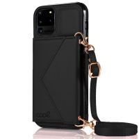 cool funda colgante wallet negra para samsung galaxy s20 ultra 5g