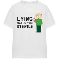 south park tops y camisetas lying makes you sterile para mujer