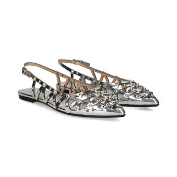 Ash Zapatos Planos Mujer - Plata Talla 38