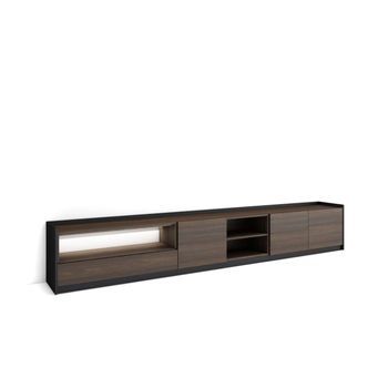 Mueble Tv Casarabonela-02 Con Almacenaje Y Luz Led