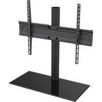 avf b600bb 550 mm tv stand with bracket - black black