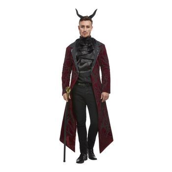 Disfraz De Diablo Elegante Rojo Para Hombre