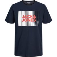 jack  jones camiseta 12257365 jjecorp logo tee play ss o-neck noos mni navy blazer para nino