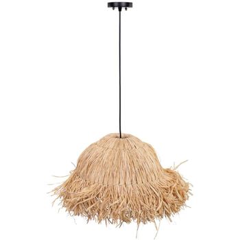 Lámpara de techo de rafia d37x25