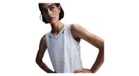 camiseta blanca de tirantes nike aeroswift para mujer